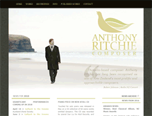 Tablet Screenshot of anthonyritchie.co.nz
